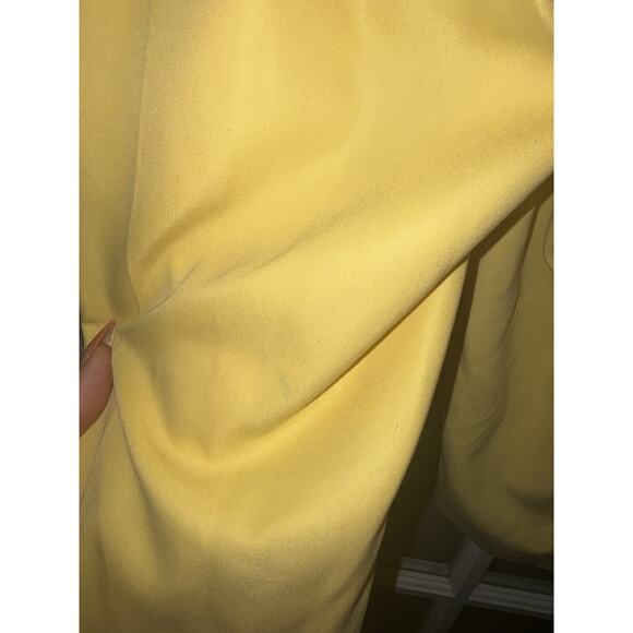 Allison Daley women’s yellow cropped pants capri women’s 20W - Picture 5 of 5